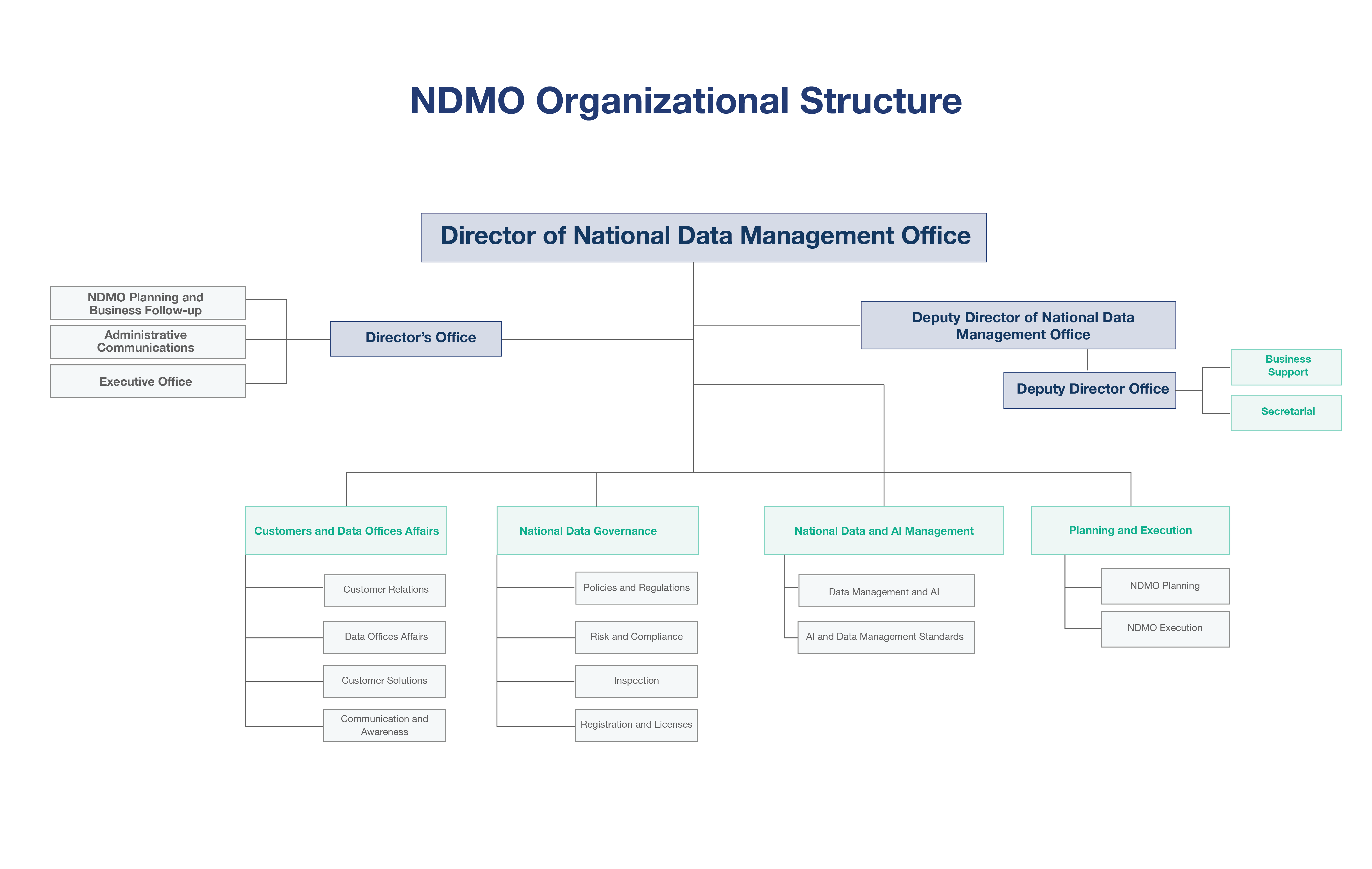 NDMO Organizational Structure